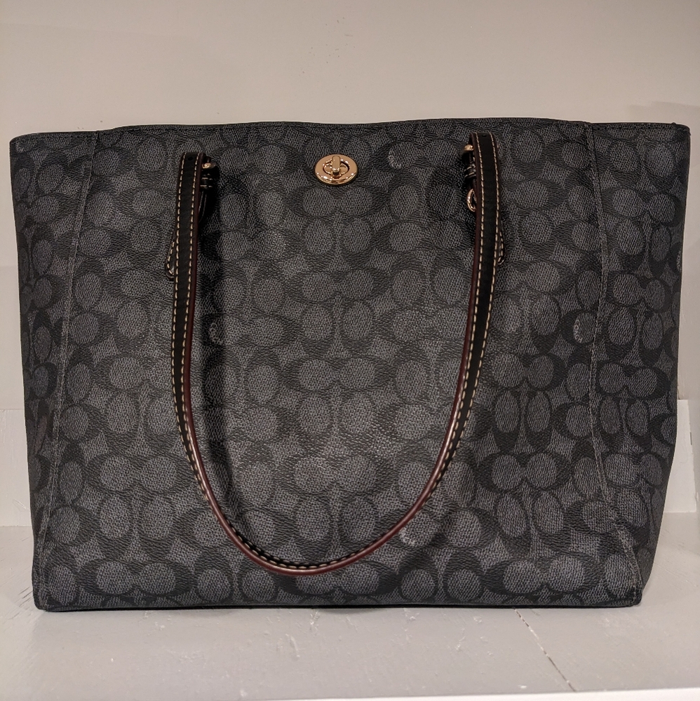 Coach Black Tote